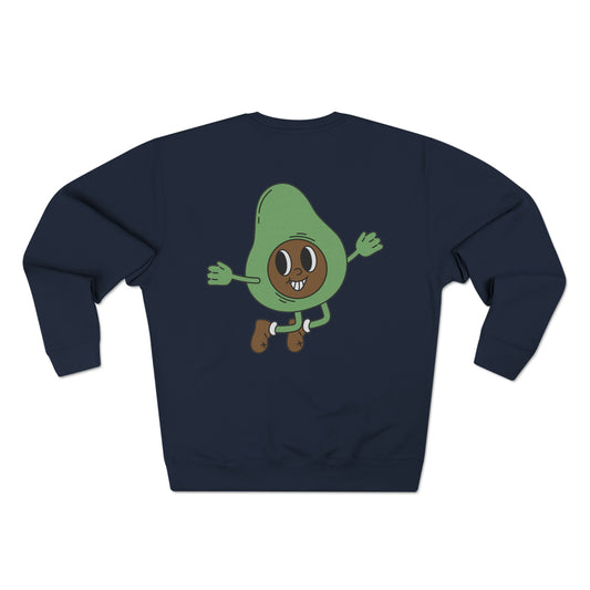 Amused Avocado Crewneck Sweatshirt