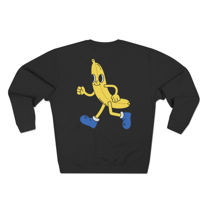 Delighted Banana Crewneck Sweatshirt