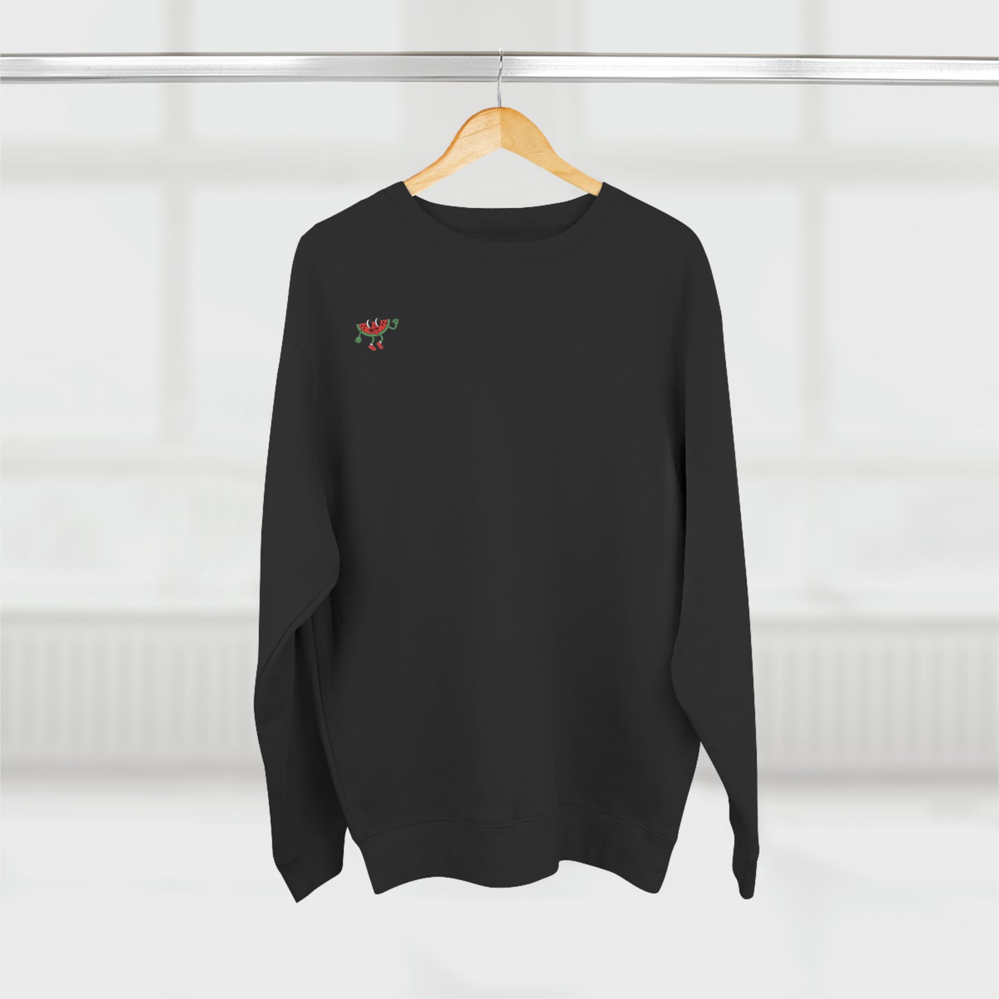 Jubilant Watermelon Crewneck Sweatshirt