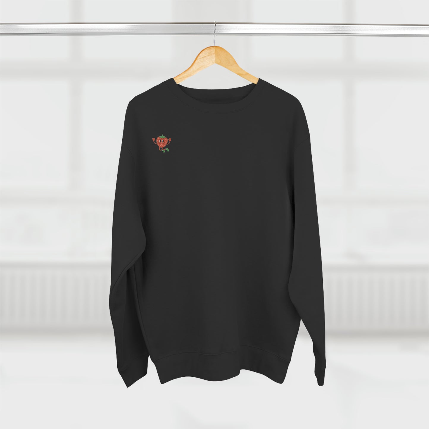 Gleeful Strawberry Crewneck Sweatshirt