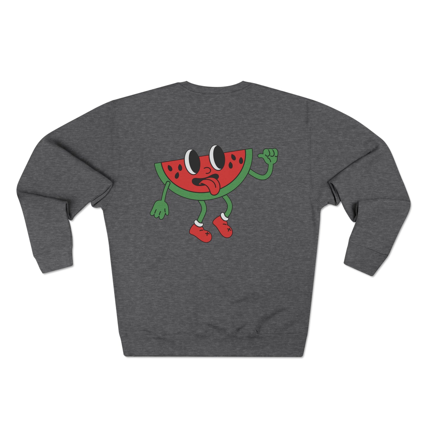 Jubilant Watermelon Crewneck Sweatshirt