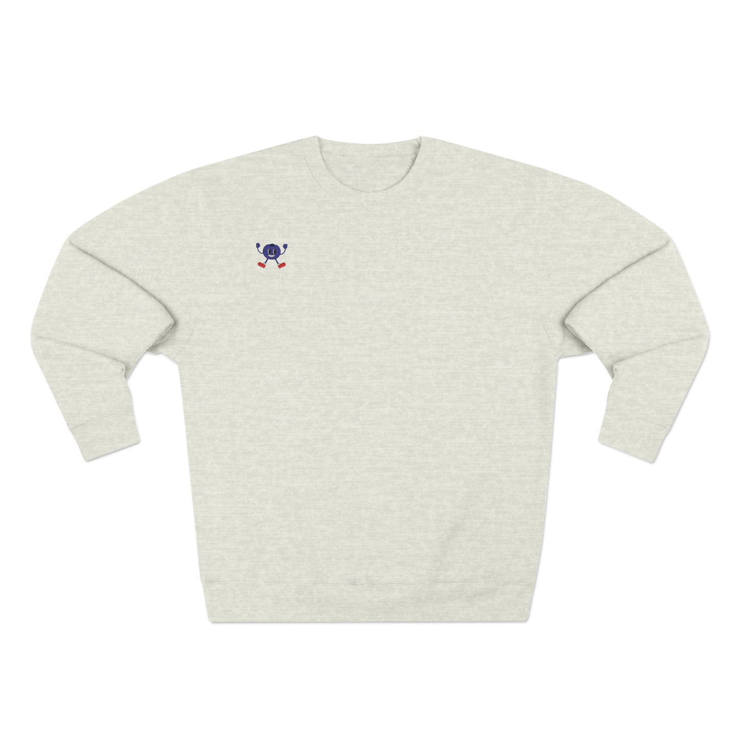 Carefree Blueberry Crewneck Sweatshirt