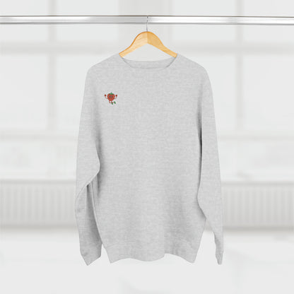 Gleeful Strawberry Crewneck Sweatshirt