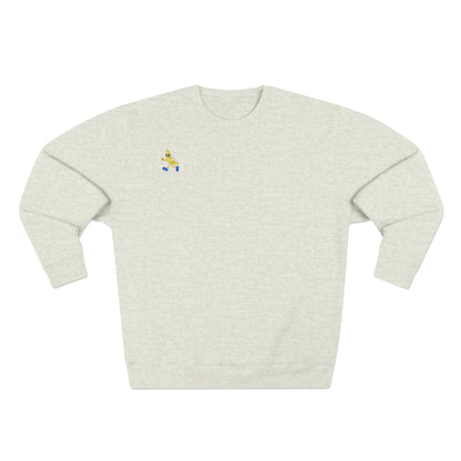 Delighted Banana Crewneck Sweatshirt