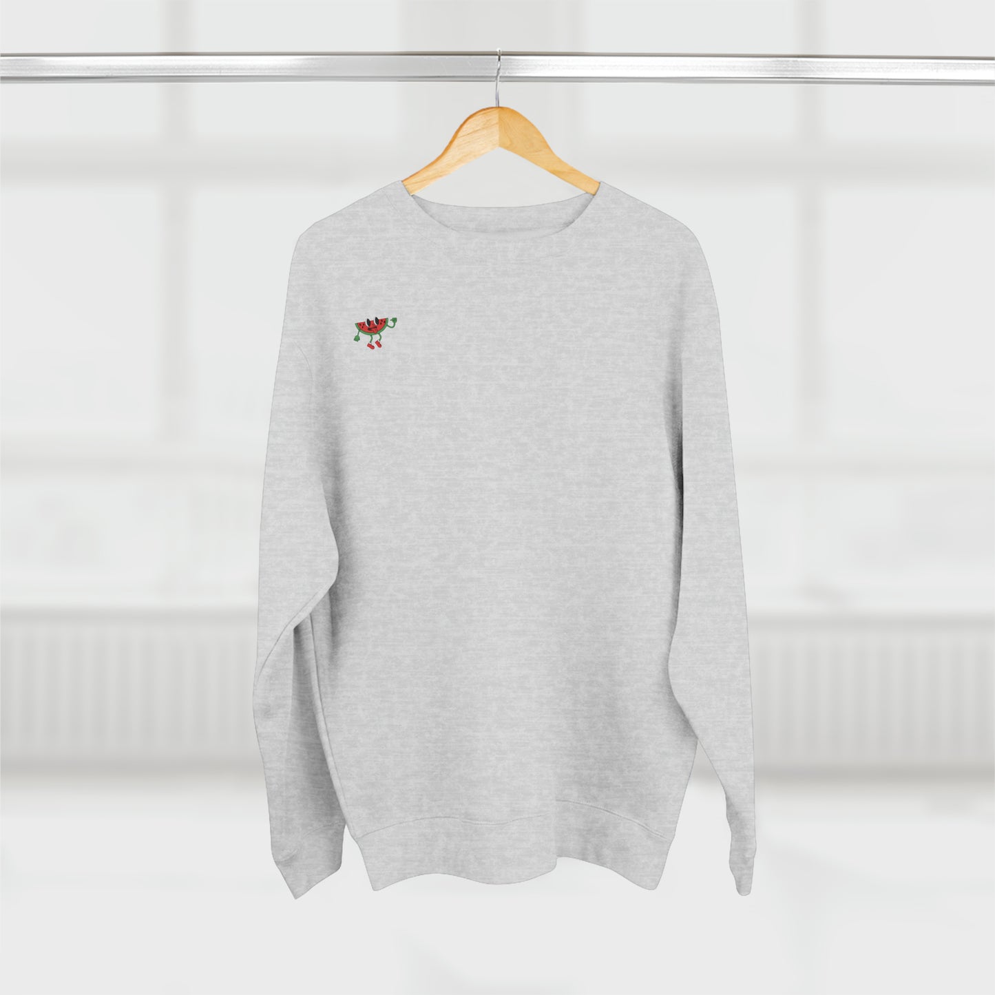 Jubilant Watermelon Crewneck Sweatshirt